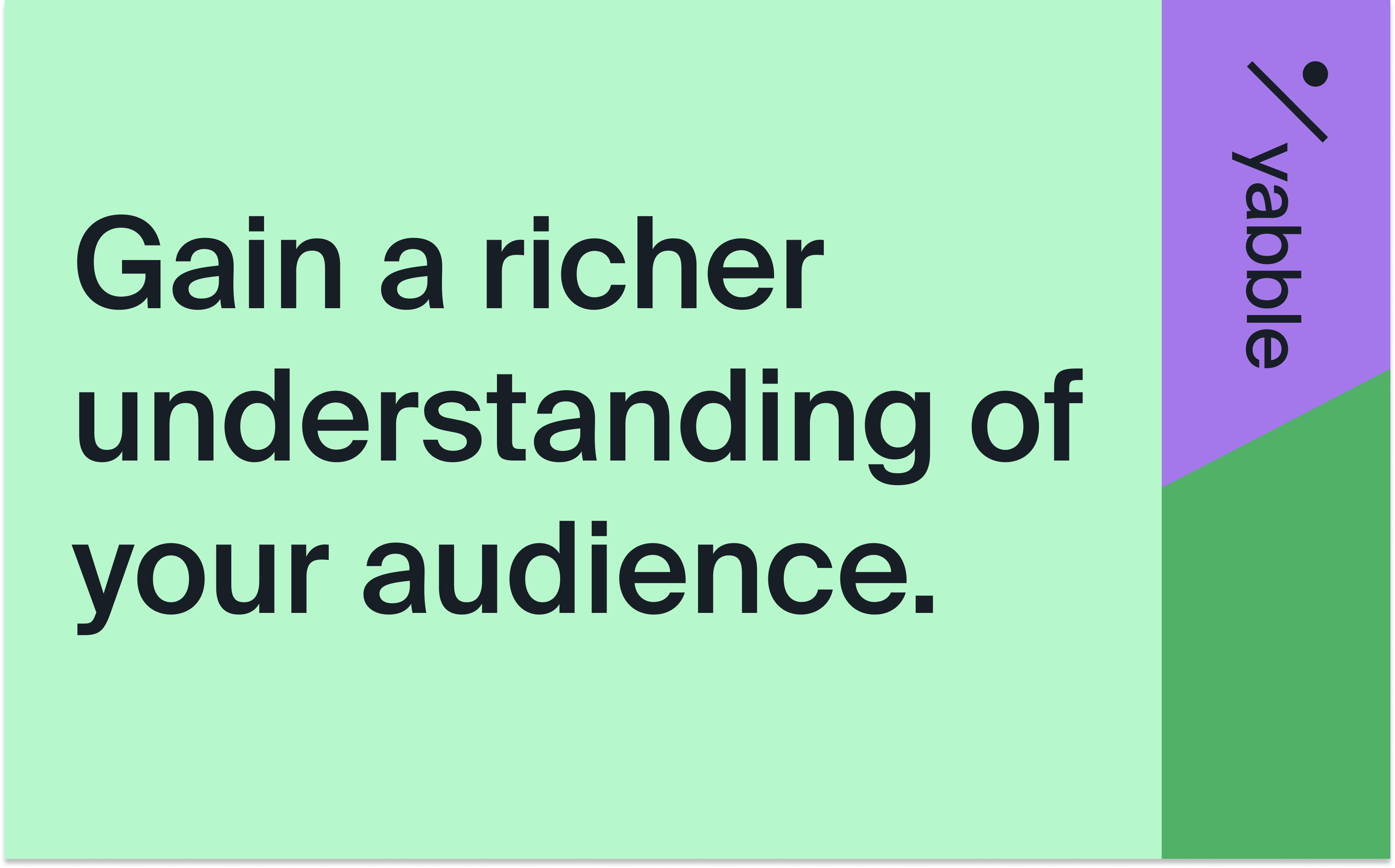 Blog 2 richer audience understanding