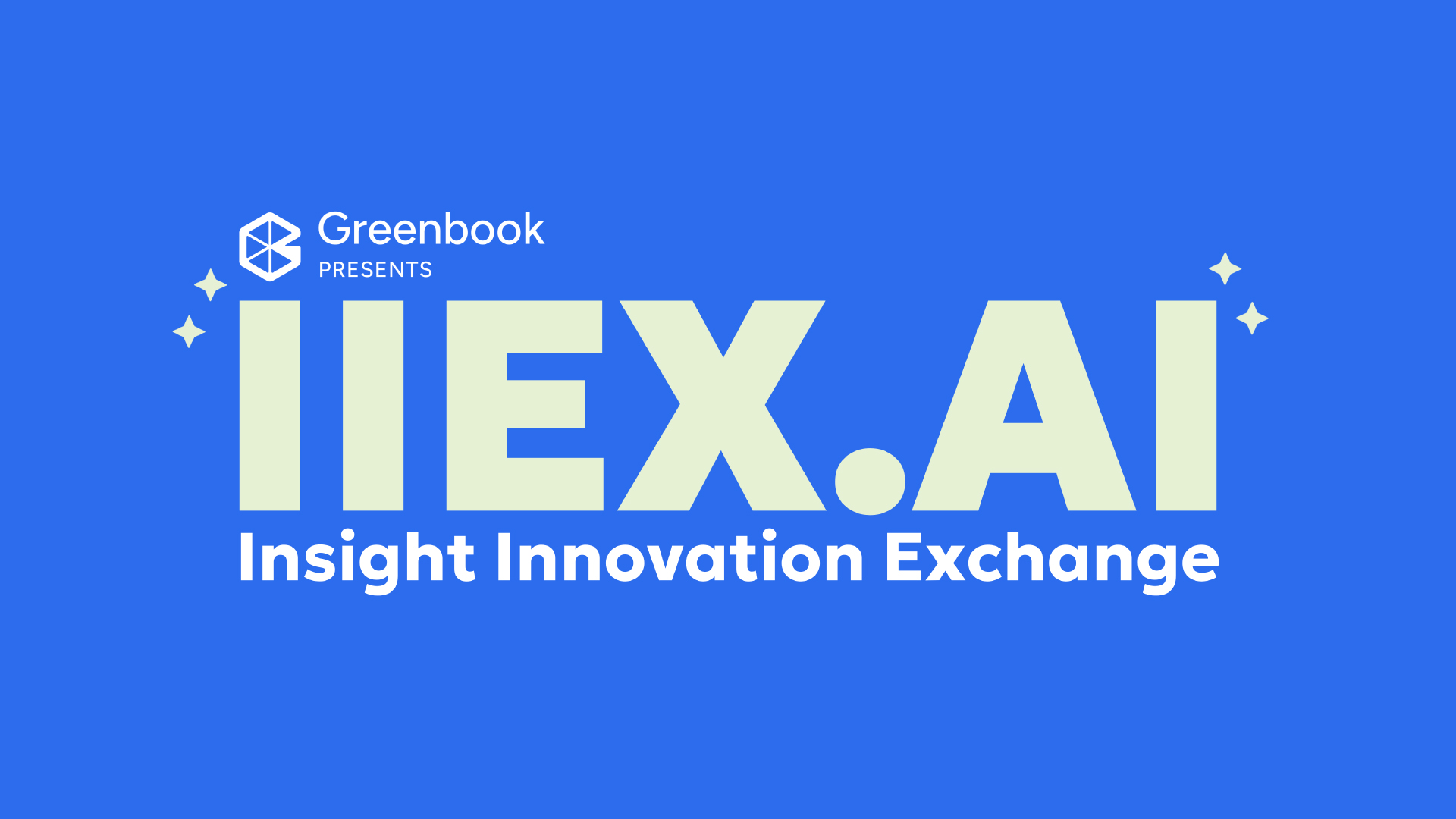 Greenbook presents IIEX.AI Insight Innovation Exchange