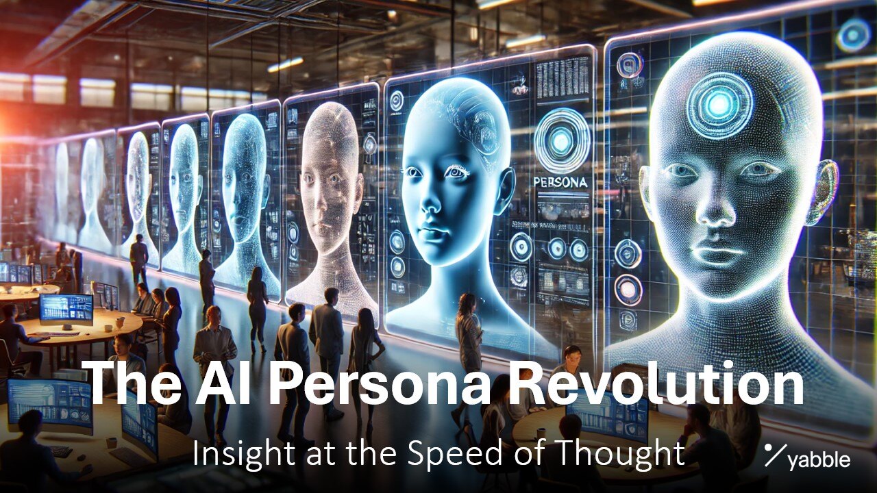 The AI Persona Revolution: Insight at the Speed of Thought